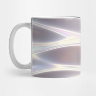 Iridescent Wave Aesthetic Rainbow Mug